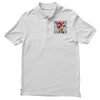 christmas reindeer dabbing Polo Shirt