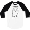 i can't sleep 3/4 Sleeve Shirt