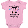 happy pi day pi day 2015 3 14 15 9 26 53 Baby Onesie