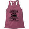 motorrad papa Racerback Tank