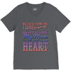 my mom is in heaven forever V-Neck Tee