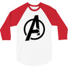 avengers army 3/4 Sleeve Shirt