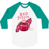 red potion 3/4 Sleeve Shirt