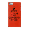 keep calm and gangnam style black t shirt iPhone 7 Case