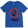 no cell phones V-Neck Tee