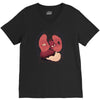 heart attack V-Neck Tee