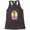 underestimate woman Racerback Tank