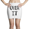 over it slim fit Mini Skirts