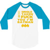 poof movie batman 3/4 Sleeve Shirt