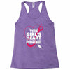this girls heart Racerback Tank