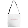 i love you but if zombies cgase us i'm tripping you Adjustable Strap Totes