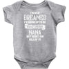 Perfect Freakin Nana Baby Onesie