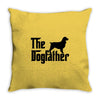 the dogfather english springer spaniel Throw Pillow