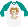 skull pirate 3/4 Sleeve Shirt