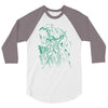 green vigilance 3/4 Sleeve Shirt