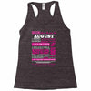 quens are born in august Racerback Tank