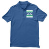 reindeer christmas ugly sweater Polo Shirt