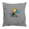 part time job   aquarium Throw Pillow