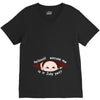 July Peeking Out Asian Baby Boy V-Neck Tee