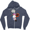 it's so fluffy!! Zipper Hoodie