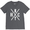 nyhc new york hardcore funny V-Neck Tee