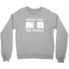 geeks will save the world mac version (2) Crewneck Sweatshirt