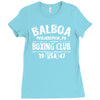 balboa boxing club Ladies Fitted T-Shirt