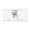 My Puns Are License Plate
