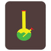 rasta bong water pipe slide insert stem filtered Mousepad