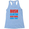 bush clinton large Racerback Tank