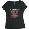 optimus trans Women's Triblend Scoop T-shirt