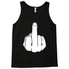 middle finger Tank Top