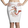 pirate shrimp Pencil Skirts
