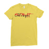 one night with me Ladies Fitted T-Shirt
