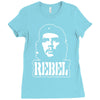 che guevara rebel Ladies Fitted T-Shirt