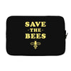 Save The Bees Laptop sleeve