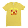 master roshi kame house super Ladies Fitted T-Shirt