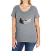 Girl Ladies Curvy T-Shirt