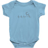 hunting heartbeat Baby Onesie
