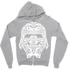 kylo ren helmet w Zipper Hoodie
