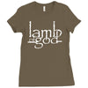 lamb of god Ladies Fitted T-Shirt
