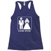 wedding funny game over Racerback Tank