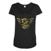 journey of courage Maternity Scoop Neck T-shirt
