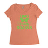 sham rocker shamrock Women's Triblend Scoop T-shirt