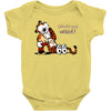 calvin hobbes Baby Bodysuit