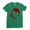 deadpool face Ladies Fitted T-Shirt