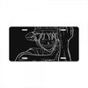Luffy white design License Plate