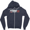 stewart colbert '12 Zipper Hoodie