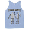 onward robots! &ndash; by chris ware Tank Top