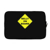 belly on board beer Laptop sleeve